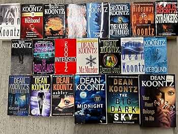 Amazon.com: Dean Koontz Horror Novel Collection 21 Book Set